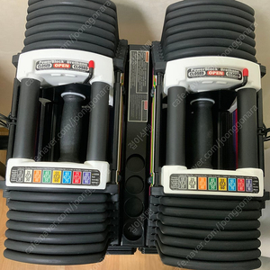 파워블럭 우레탄 u-90 41kg 무게조절덤벨