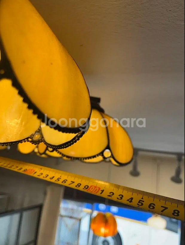 스테인글라스 전등 천장 레트로 빈티지 조명 스테인드글라...--4
