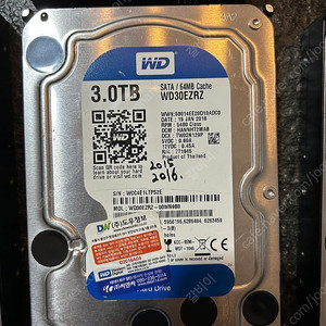 WD Blue 3TB 하드 드라이브 (WD30EZRZ) (2)