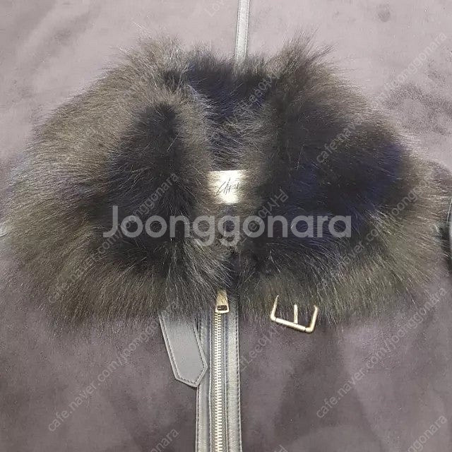 (경북구미직거래)(거의새것)스웨이드 롱 무스탕코트(여성...--3