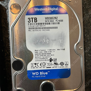 WD Blue 3TB 하드 드라이브 (WD30EZRZ) (3)