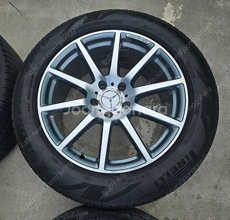 벤츠 G바겐 G63AMG 순정품 20인치 중고휠타이어--1