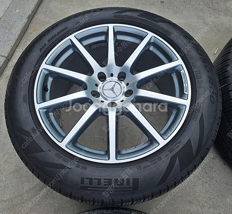 벤츠 G바겐 G63AMG 순정품 20인치 중고휠타이어--2