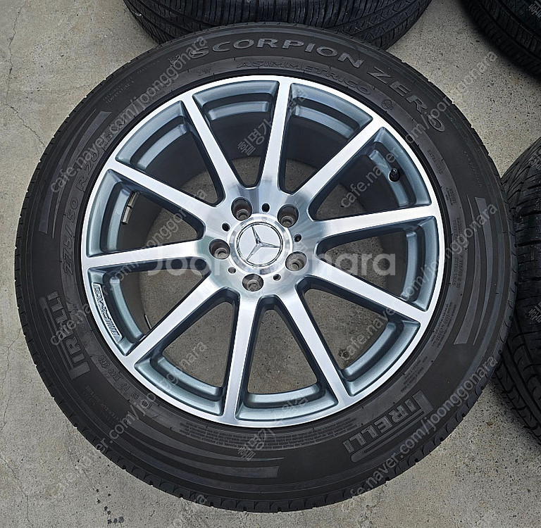 벤츠 G바겐 G63AMG 순정품 20인치 중고휠타이어--3