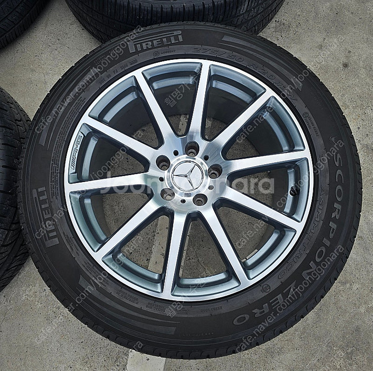 벤츠 G바겐 G63AMG 순정품 20인치 중고휠타이어--4