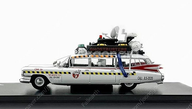 1:64 YS 고스트버스터즈 엑토 ECTO-1 다이캐스...--1