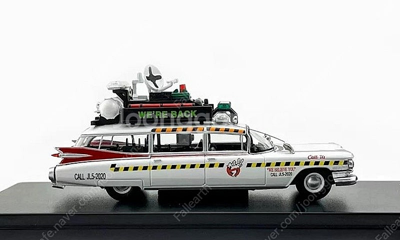 1:64 YS 고스트버스터즈 엑토 ECTO-1 다이캐스...--2