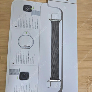 [대전] 애플정품  브레이드 솔로루프  44,45,46mm  클레이 색상 7사이즈