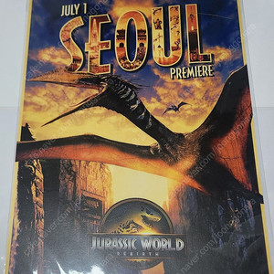 쥬라기 월드 서울포스터 / 스크린엑스 와이드 포스터