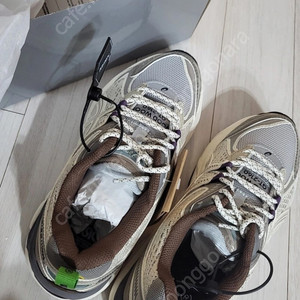 아식스x우드우드 GT-2160 크림오트밀 230 새상품 윤승아김무열 커플신발