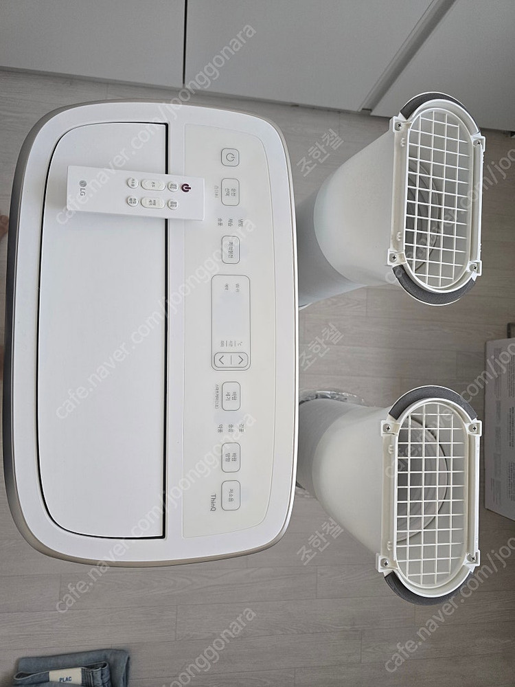 LG 휘센 이동식 에어컨 (듀얼호스) 2024년형 PQ08EDWAN 팝니다.--3