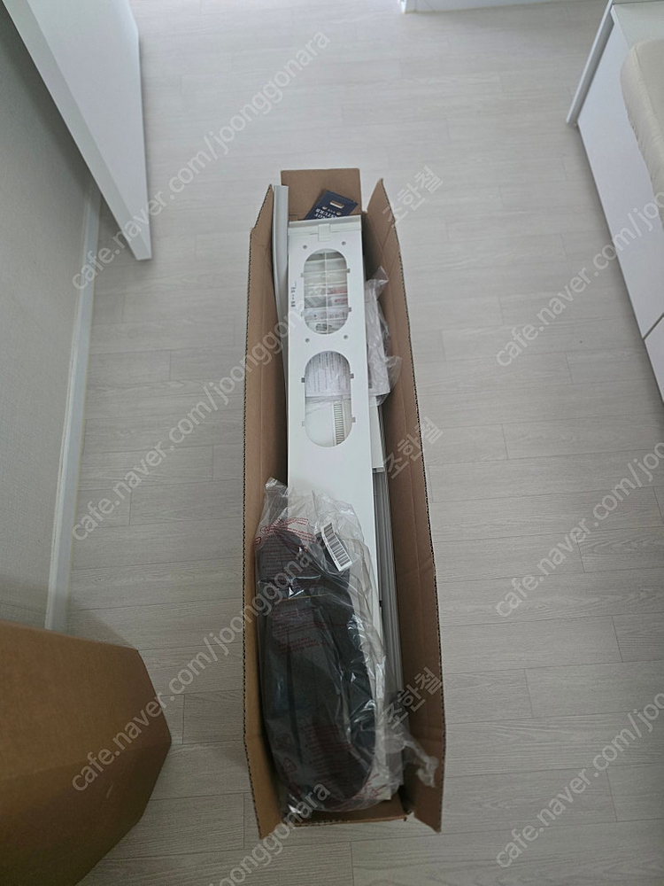 LG 휘센 이동식 에어컨 (듀얼호스) 2024년형 PQ08EDWAN 팝니다.--6