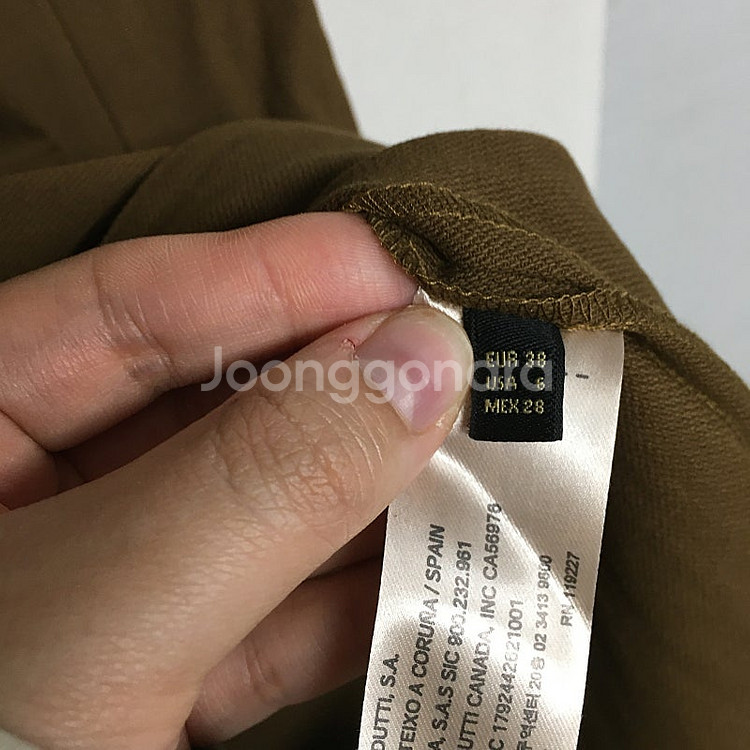 마시모두띠 버튼 코튼 스커트 70 / 랑방 마인 오브제...--4