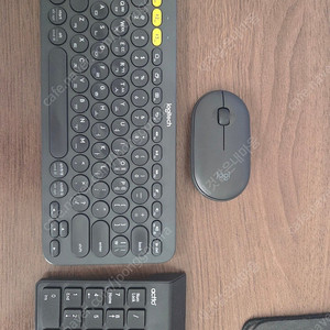로지텍 k380s + m350s (무선 키보드 마우스) 숫자키패드