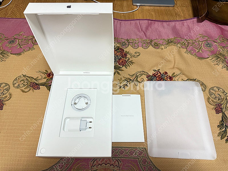 아이패드 에어 13 M3 퍼플, 128GB 와이파이 새...--1