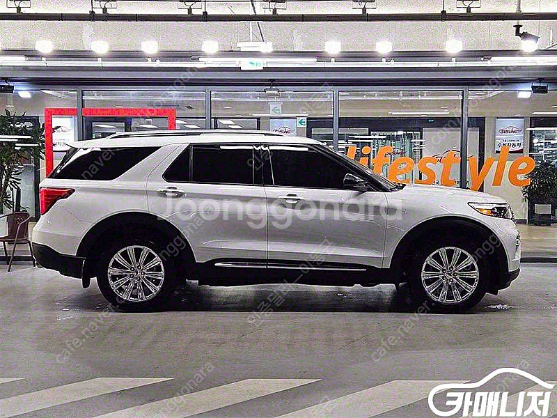 [포드]익스플로러 6세대 2.3 AWD 리미티드 | 2022 | 20,138km년식 | 흰색 | 수원 | 4,870...--3