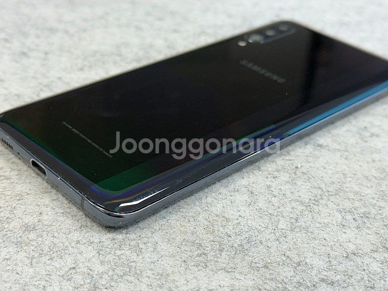 갤럭시A90 블랙 128G 가성비 미파손 단말기 서브용...--7