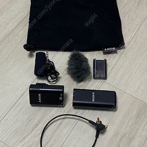소니 무선마이크 ECM-W2BT , ECM-LV1