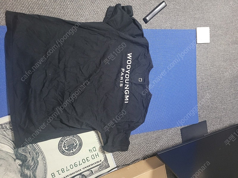 우영미 블랙 반팔 52사이즈 이미지