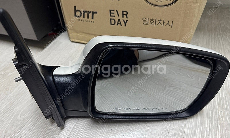 그랜드카니발 카니발R 흰색 조수석 12핀 사이드미러 판...--0