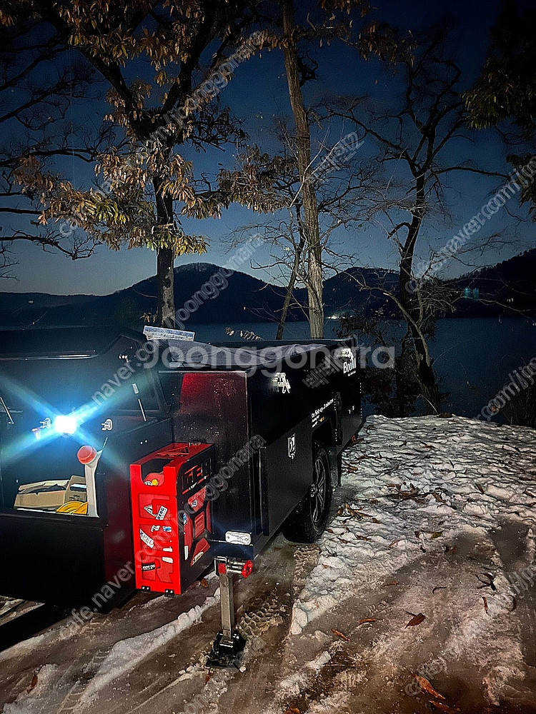 게르붐 캠핑트레일러 2021년식 판매합니다. (인산철,무시동히터,자동피칭텐트,노지캠핑OK)--3