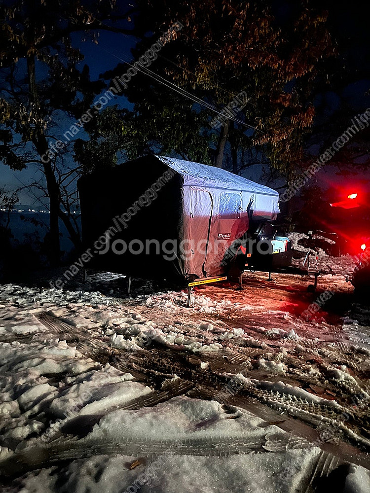 게르붐 캠핑트레일러 2021년식 판매합니다. (인산철,무시동히터,자동피칭텐트,노지캠핑OK)--4