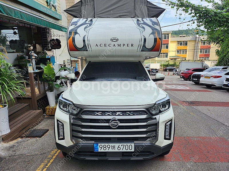 2021 렉스턴 스포츠 칸 캠핑카 5인승 에이스캠퍼 V70베른 모터홈 캠핑카 판매합니다.--1