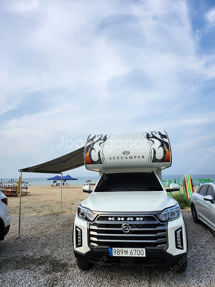 2021 렉스턴 스포츠 칸 캠핑카 5인승 에이스캠퍼 V70베른 모터홈 캠핑카 판매합니다.--7