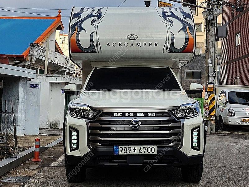 2021 렉스턴 스포츠 칸 캠핑카 5인승 에이스캠퍼 V70베른 모터홈 캠핑카 판매합니다.--8