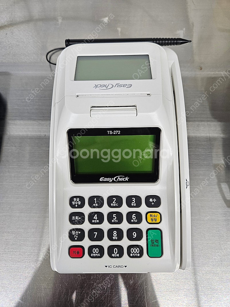 이지체크 TS-272 카드 단말기--0