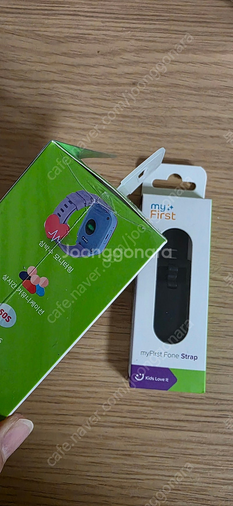마이퍼스트 키즈워치폰 새상품 + 스트랩(미개봉)--1