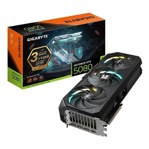 GIGABYTE 기가바이트 지포스 RTX 5080 GAMING OC D7 16GB