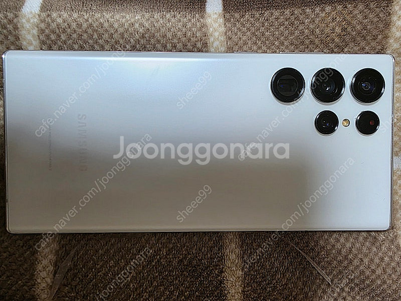 갤럭시 s22 울트라 화이트 공기계 팝니다.--2