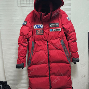스파이더 스키복 롱패딩 사이즈 M 95