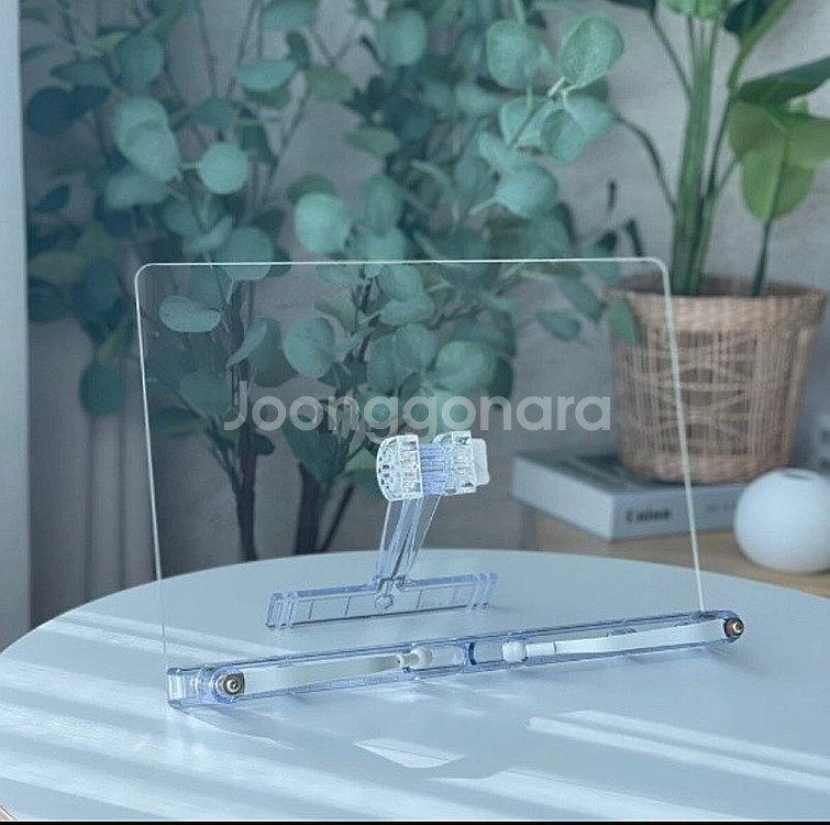 슈가덕 투명 경량 독서대--0