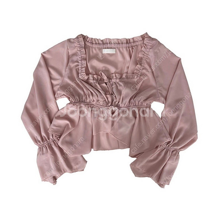 (새상품) 애즈온 아미라 블라우스 핑크--7