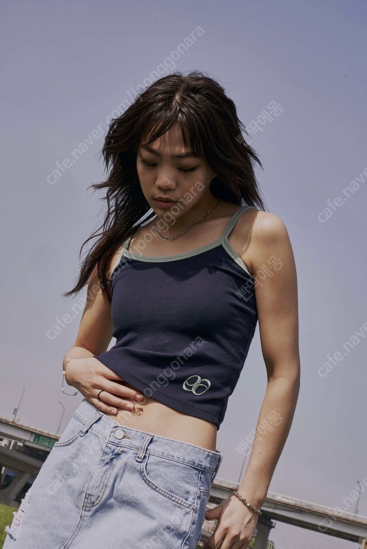 (새상품) 애즈온 윙 데님 스커트 이미지