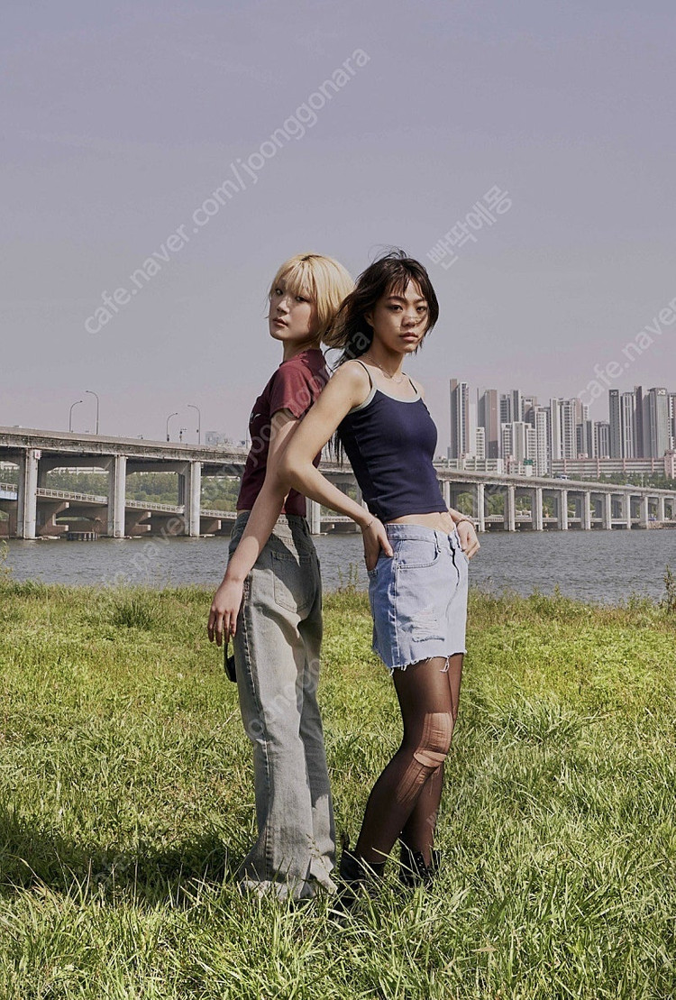 (새상품) 애즈온 윙 데님 스커트 이미지