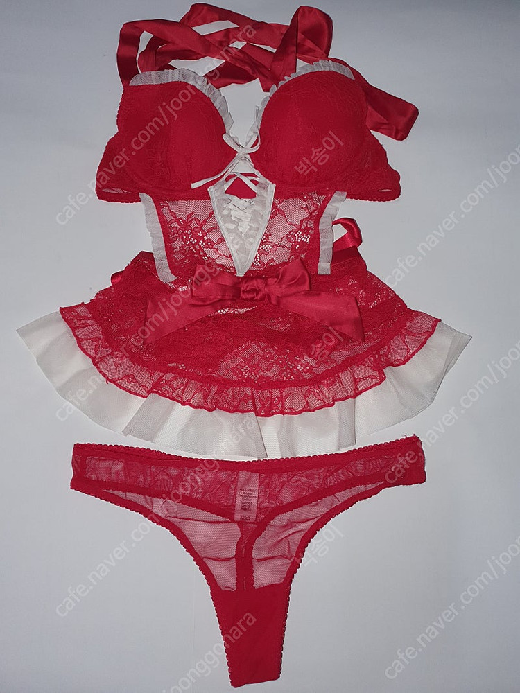 빅토리아 시크릿 드림엔젤 산타걸 란제리 세트 S/S--1