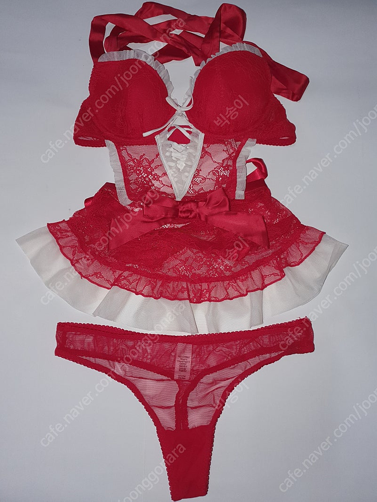 빅토리아 시크릿 드림엔젤 산타걸 란제리 세트 S/S--2
