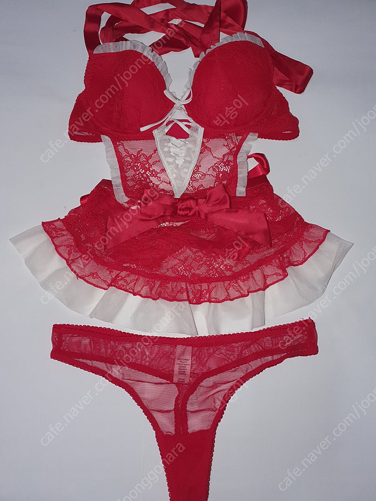 빅토리아 시크릿 드림엔젤 산타걸 란제리 세트 S/S--3