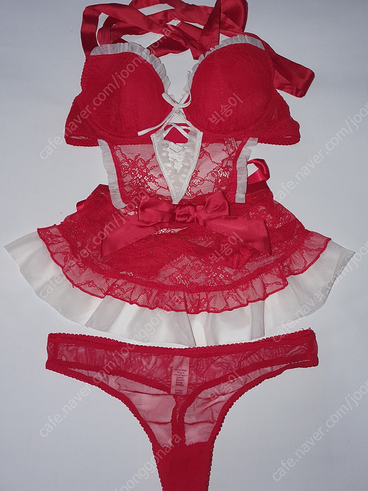 빅토리아 시크릿 드림엔젤 산타걸 란제리 세트 S/S--4