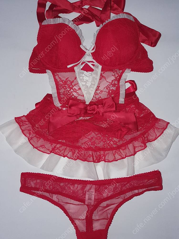 빅토리아 시크릿 드림엔젤 산타걸 란제리 세트 S/S--5