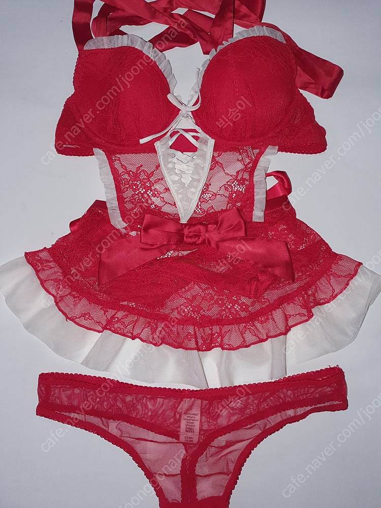 빅토리아 시크릿 드림엔젤 산타걸 란제리 세트 S/S--6
