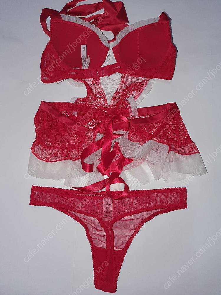 빅토리아 시크릿 드림엔젤 산타걸 란제리 세트 S/S--7