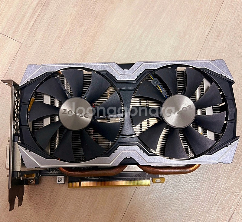 ZOTAC 지포스 GTX 1060 6GB 그래픽 카드--0