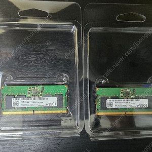 [부산]마이크론 DDR5-4800 8GB 2개 팝니다!