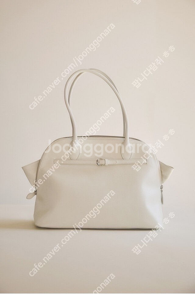 (새상품)라플라 스완백 크림 컬러 빅백 숄더백--0