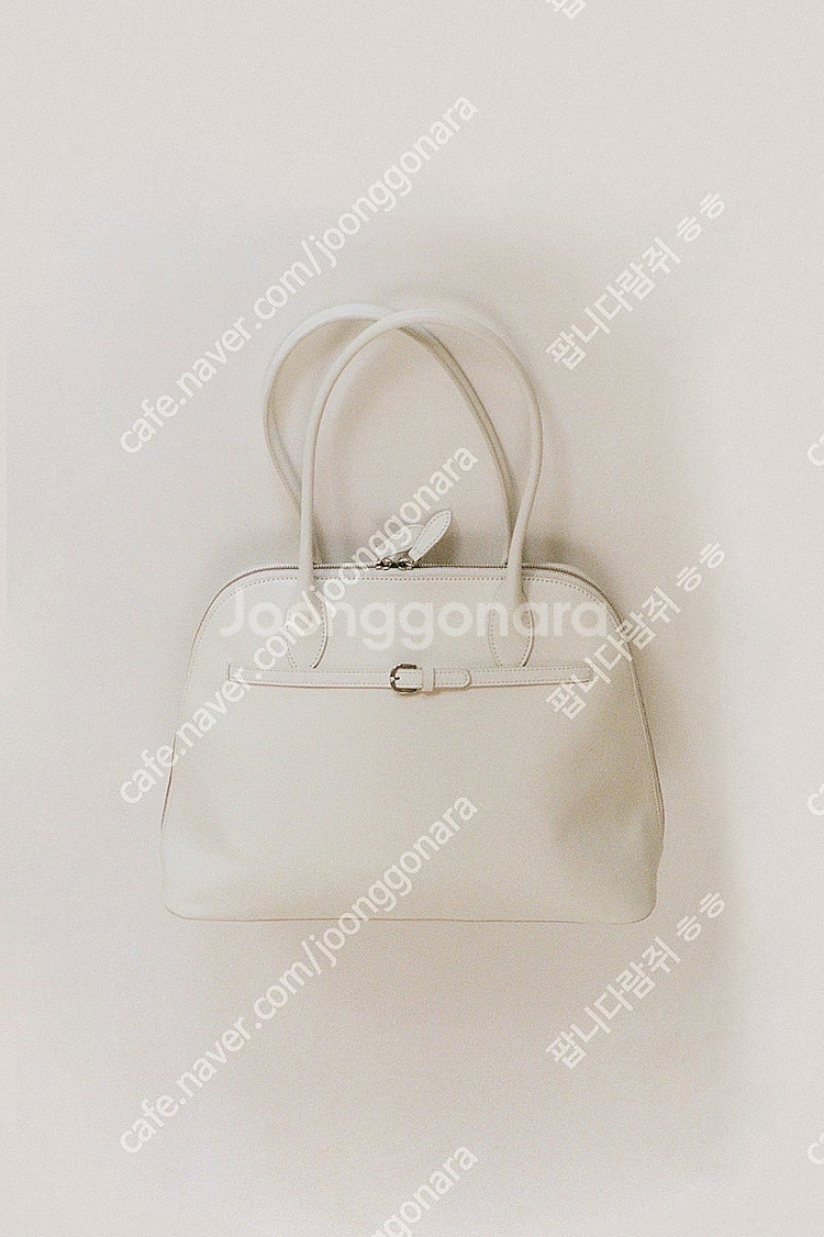 (새상품)라플라 스완백 크림 컬러 빅백 숄더백--1