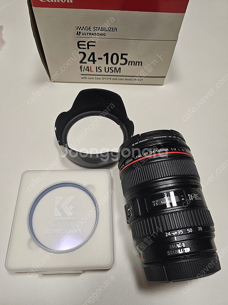 캐논 EF24-105 f4L 렌즈 판매합니다.--0